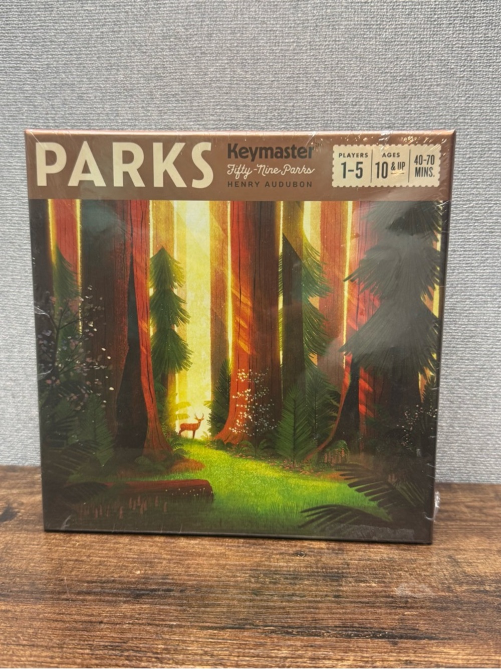 PARKS Board Game - Keymaster Edition (Forest Artwork)